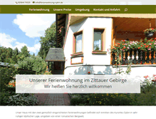 Tablet Screenshot of ferienwohnung-oybin.de